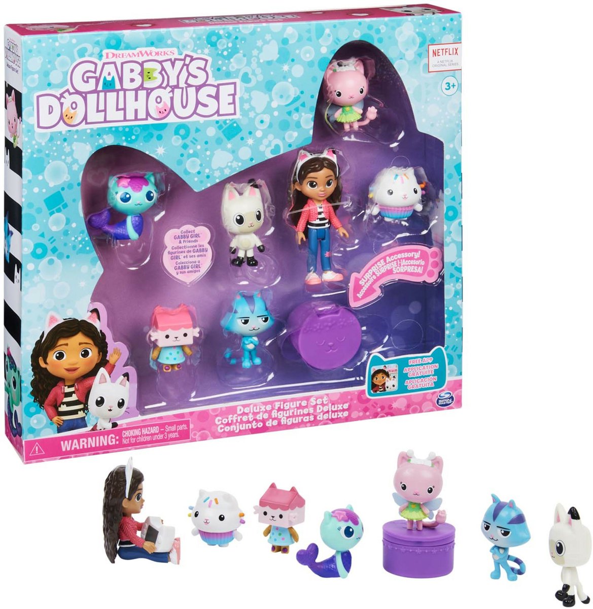 Gabby's Poppenhuis - Speelfigurenset - met Gabby, 6 katjes en 1 poppenhuispakketje — afbeelding 14