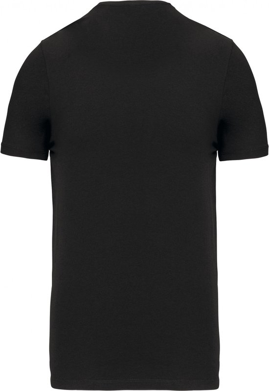 T-shirt Heren XL Kariban Ronde hals Korte mouw Navy 97% Katoen, 3% Elasthan