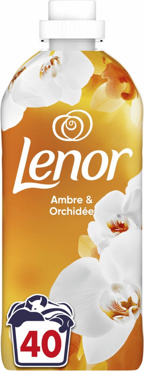 Goedkoopste Lenor Wasverzachter Amber & Orchidee 40 Wasbeurten 840 ml