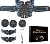 Fitness Ems Abdominale Spierstimulator Trainer Usb Herladen Afslankriem Vibrators Sport Elektrostimulator Massage