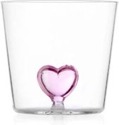 Ichendorf Milano - Waterglas Pink Heart - Waterglazen