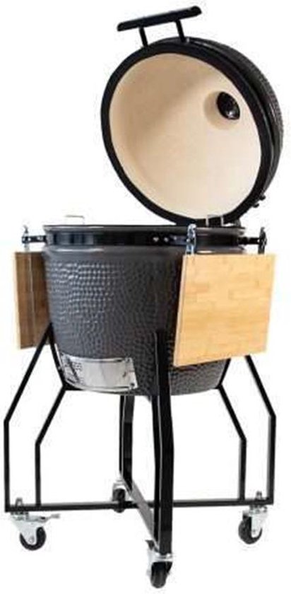 Grill Guru Kamado Barbecue Original Large ø47cm / ø18,5inch - Compleet - Grijs
