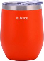 FLASKE Tasse à café Soul Warming Cup - Chilly - 250 ml - Tasse à café en acier inoxydable à Go de 250 ML