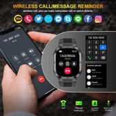 Militaire Smart Watch Mannen Gps Tracker Bluetooth Call Fitness Waterdichte Sport Smartwatch Voor Vrouwen Xiaomi Huawei Android Ios 2023