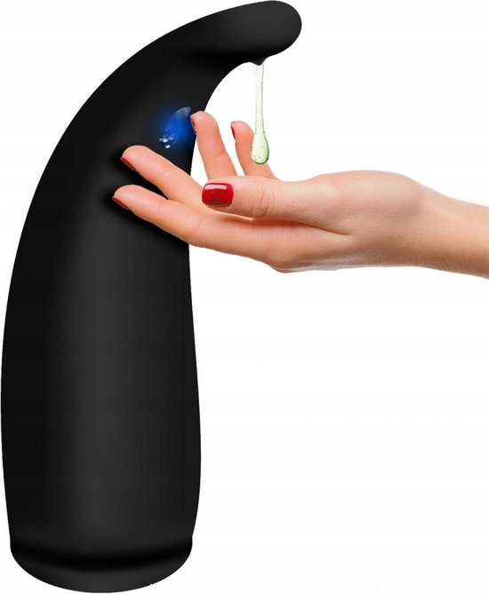 Foto: Automatische zeepdispenser met sensor touch free zwart