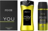 AXE YOU Set- Eau de Toilette 100 ml / Douchegel / Deo Spray