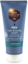 Bee Honest Men Hair & Body Wash Rozemarijn 200 ml