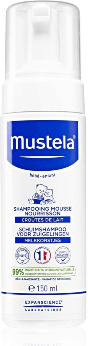 Mustela Foam Shampoo For Newborns