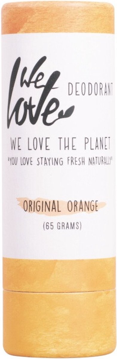 Goedkoopste We love the planet deodorantstick - Original Orange
