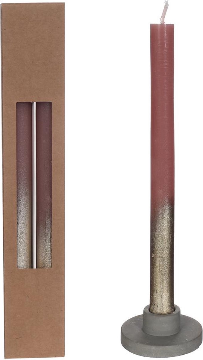 IDEAS 4 SEASONS DINERKAARS GOUD MAUVE