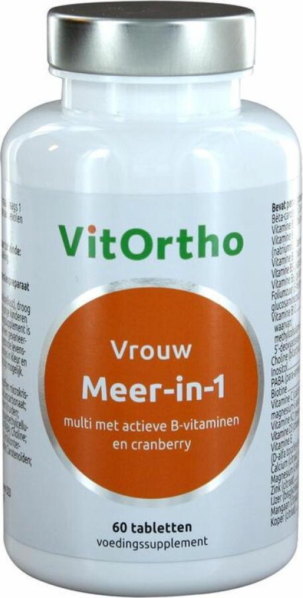 Goedkoopste VitOrtho - Meer-in-1 Vrouw (60 capsules