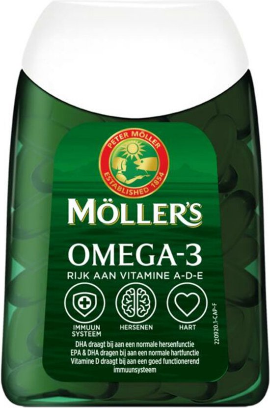 Mollers Omega 3 Double 120 capsules