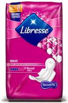 Libresse Maandverband Maxi Normal Wing 14 stuks