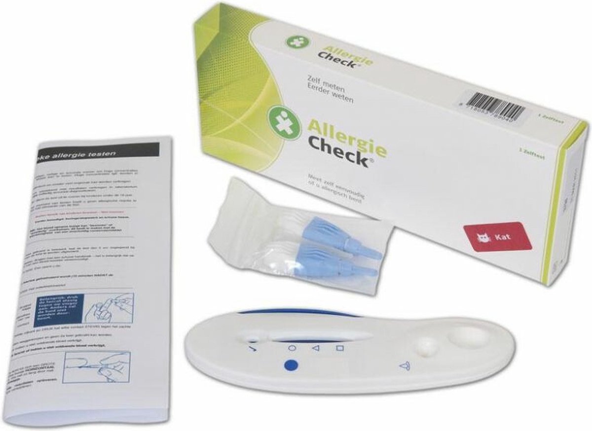 Goedkoopste Testjezelf.nu - Allergie Check Kat - 1 stuk - Allergietest