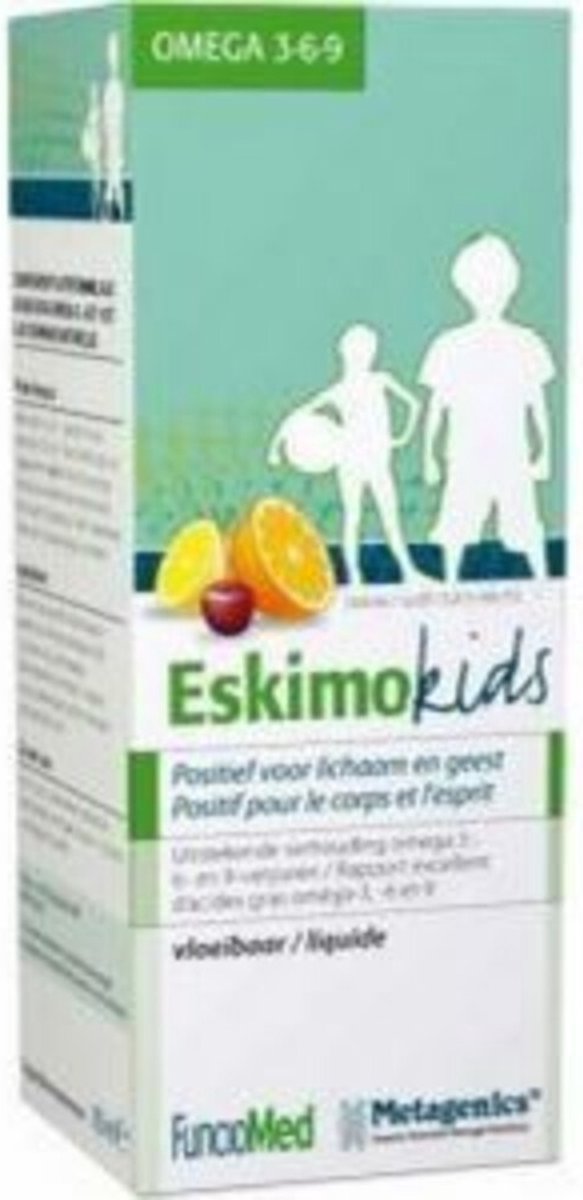 Goedkoopste Metagenics Eskimo Kids Tutti-frutti - 105 ml - Visolie - Voedingssupplement