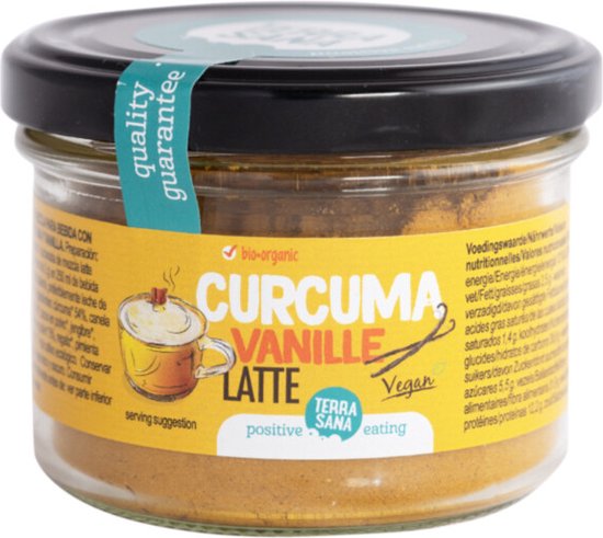 Foto: Terrasana latte curcuma vanille 120 gr