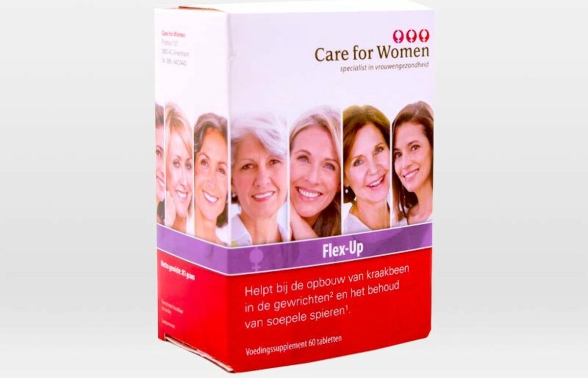 Goedkoopste Care for Women Flex-up - 60 Tabletten - Voedingssupplement