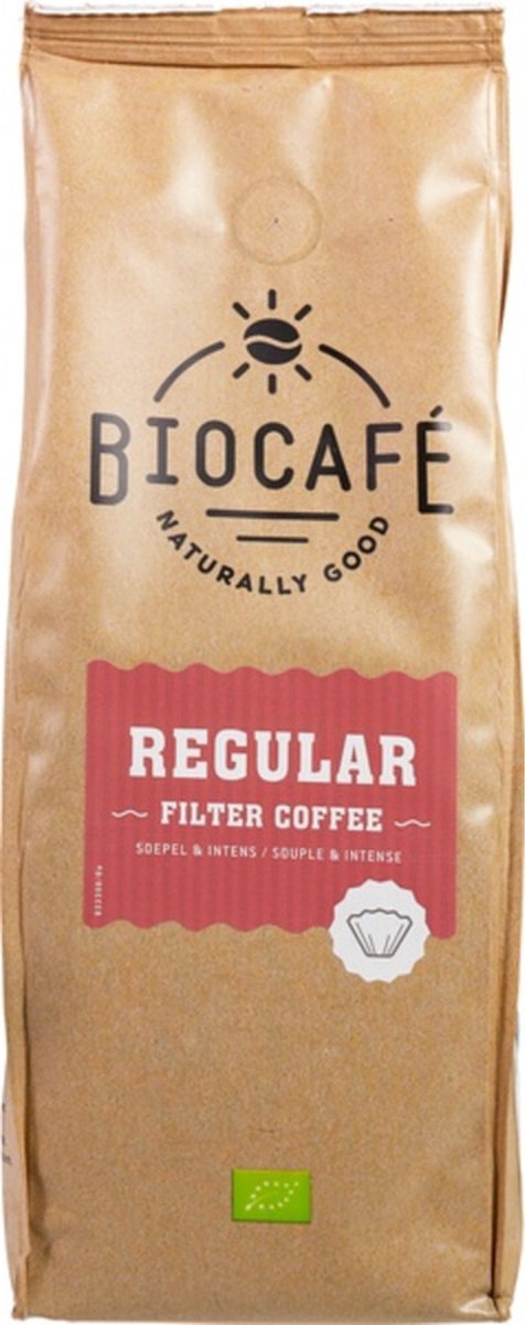 Goedkoopste Biocafe Filterkoffie Regular Biologisch 250 gr