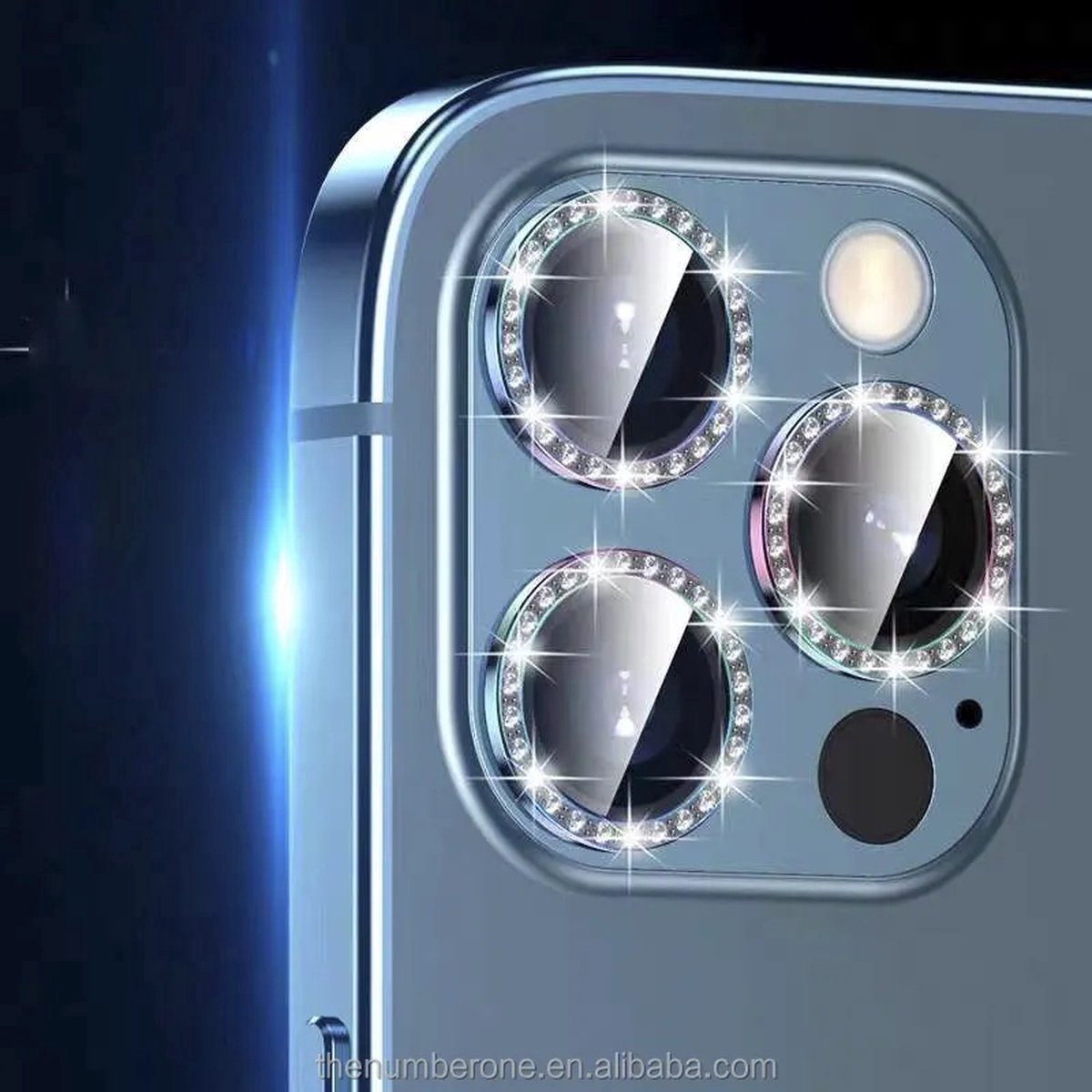 !phone 15 Pro Max diamante lens protector-Nieuwe design-Luxe uitvoering-High Quality