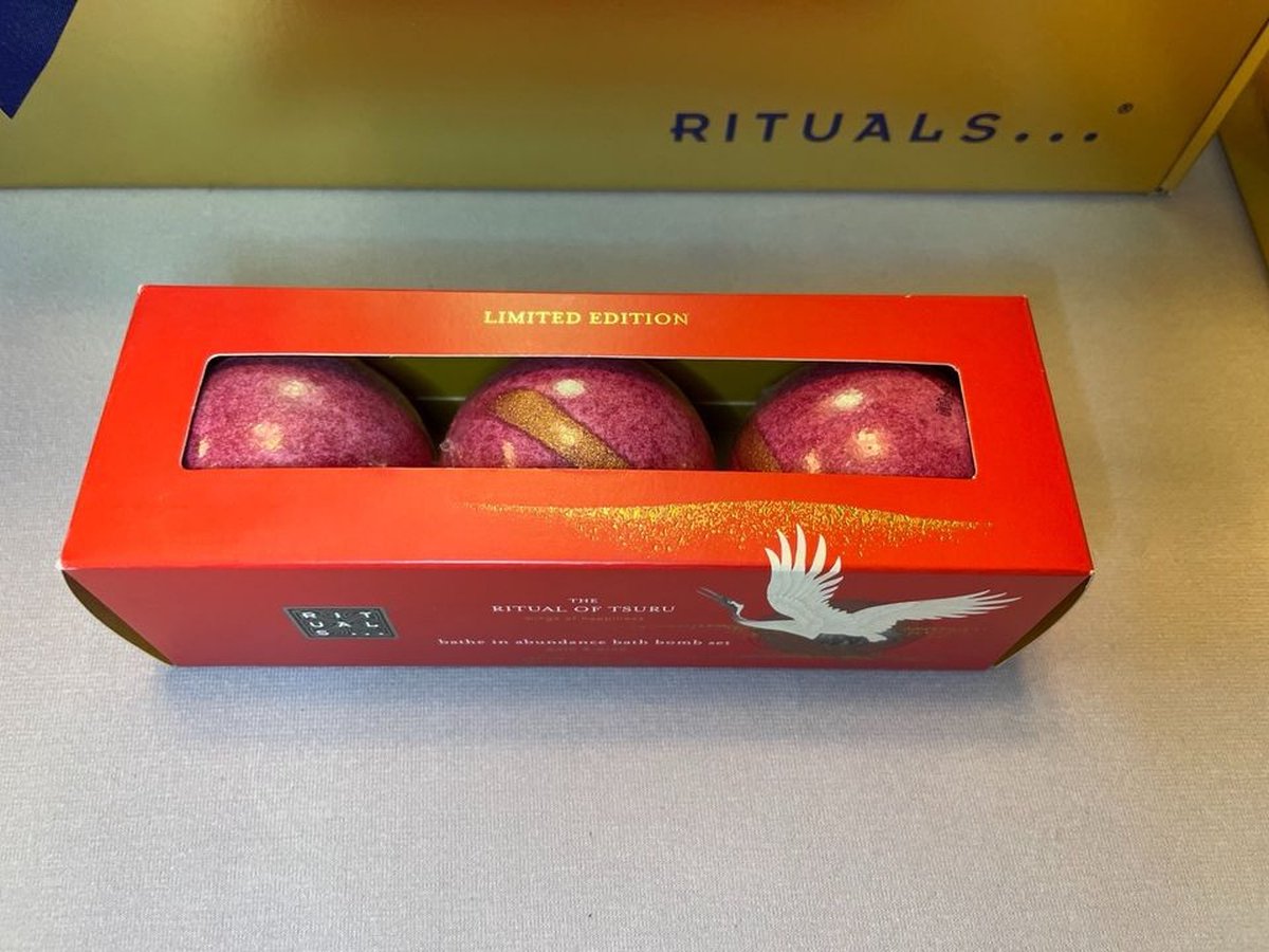 Rituals - The Ritual Of Tsuru - Bath Bomb Set 300g | bol