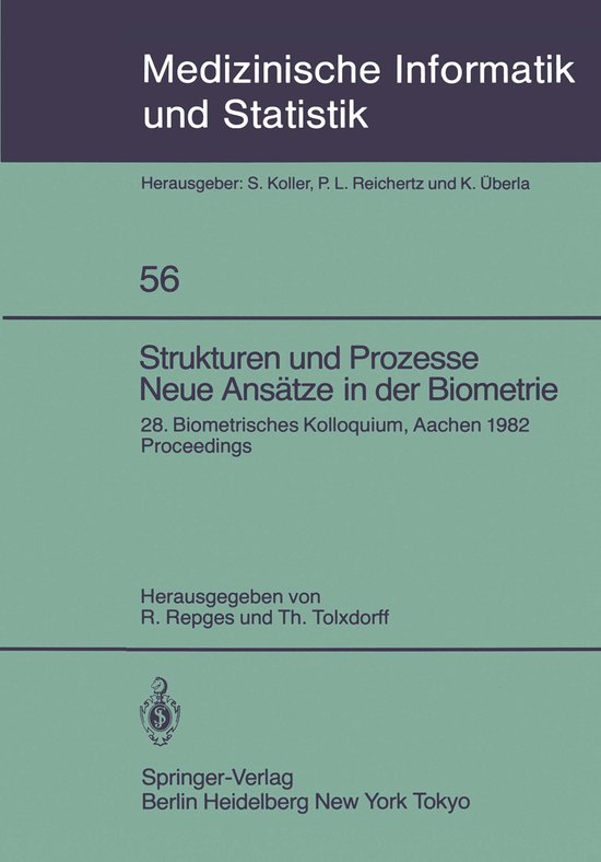 Strukturen und Prozesse Neue Ansätze in der Biometrie - cover