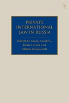 Studies in Private International Law- Private International Law in Russia