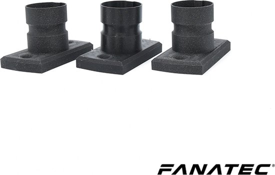 3-Pack Fanatec QR1 Stuur Bevestiging Beugel voor Aluminium Race Simulator - Kleur Zwart van Fanatec — afbeelding 3