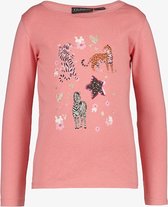 TwoDay meisjes shirt roze met dierenprint - Maat 92