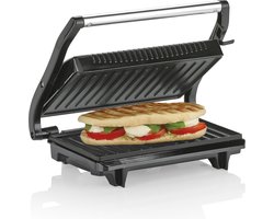 Tristar Contactgrill - GR-2846 - 700W - Tosti apparaat - 22,5x14cm bakoppervlak - Aluminium