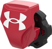 Under Armour Football Visor Clips, Pairs Color Red