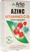 Arkopharma Azinc Vitaminen C + D3 20 Bruistabletten