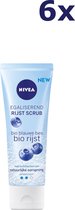6x Nivea Essentials rice scrub normale huid 75ML