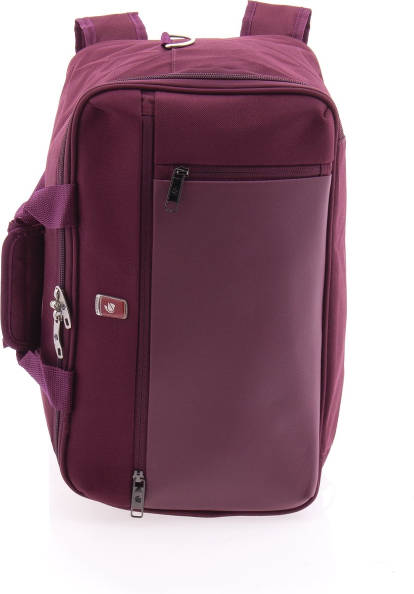 Gladiator Arctic Handbagage Reistas / Rugtas - Geschikt voor RyanAir en Vueling - Underseater - 40*25*20 cm - Rood