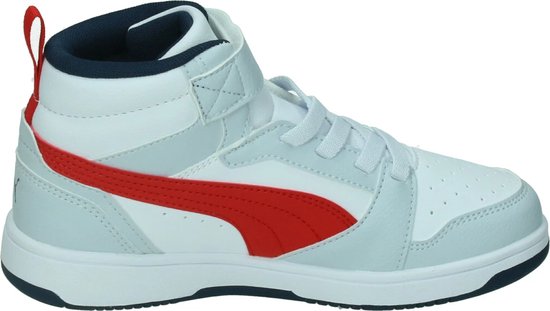 PUMA Puma Rebound V6 Mid AC+ PS FALSE Sneakers - Silver Mist-Club Navy-For All Time Red - Maat 31 - PUMA