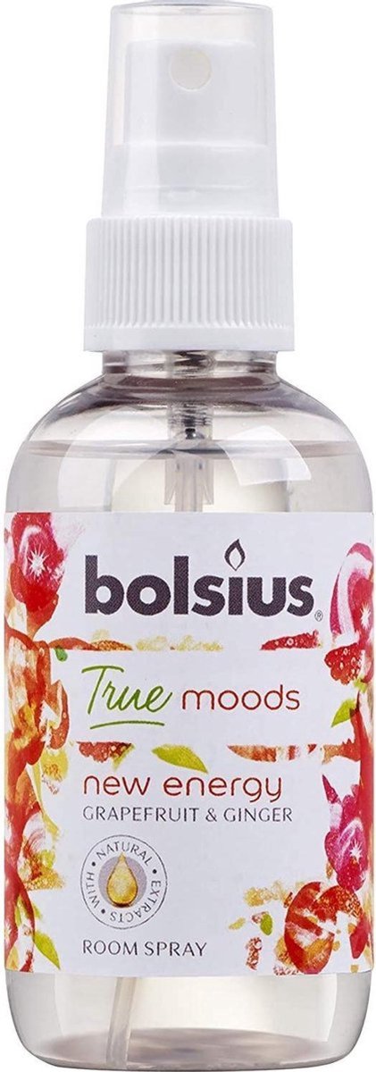 Bolsius Roomspray 75ml True Moods New energy