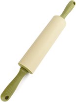Siliconen deegroller bakrol (46 cm, groen)