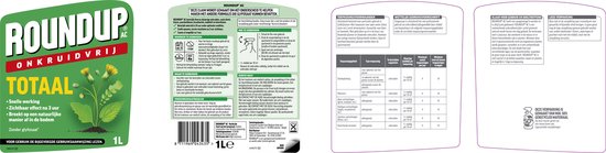 Roundup Totaal Onkruidvrij Kant en Klaar Spray - 1L voor 10m² - Onkruidverdelger - Onkruidverwijderaars zonder glyfosaat van Merkloos	 — afbeelding 2