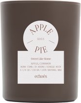 ECHOES LAB Apple Pie Scented Natural Candle - 150 gr