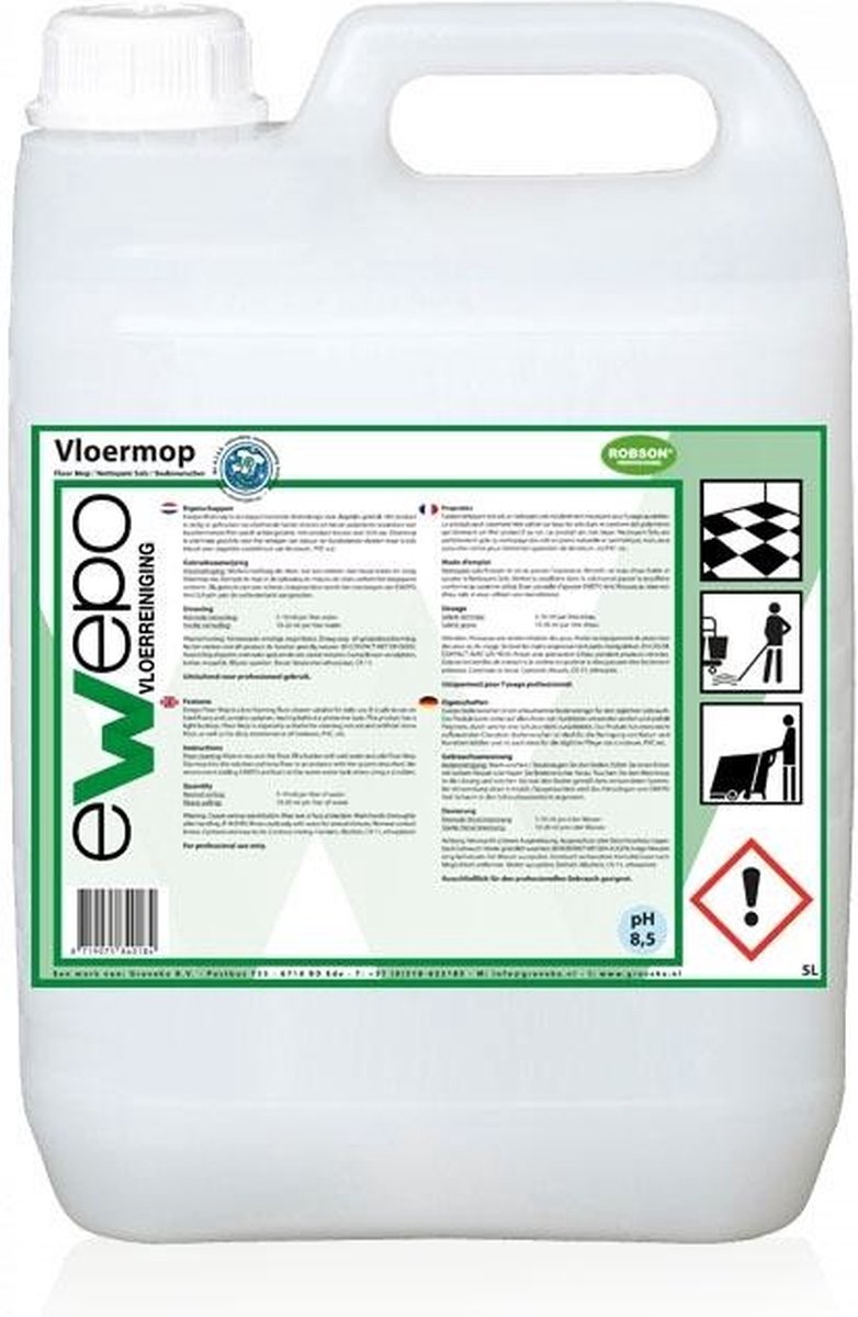 Goedkoopste Ewepo Vloermop 5 liter Ewepo