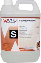 Ewepo Geurneutralisator 5 liter Ewepo - Vloeistof - Absorbeert en neutraliseert geuren - Onbrandbaar en veilig te gebruiken op alle materialen en oppervlakken