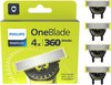 Philips OneBlade 360 Blade - QP440/50 - Vervangmesjes - 4 stuks