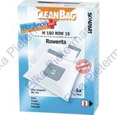 CleanBag stofzuigerzakken 4 stuks - Geschikt voor Rowenta Buggy Dymbo - ZR745 - Inclusief 1 filter - Alternatief