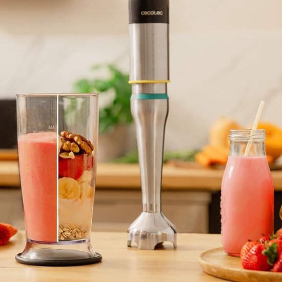 Cecotec 03970 blender Staafmixer 1500 W Zwart, Roestvrijstaal van Cecotec — afbeelding 5