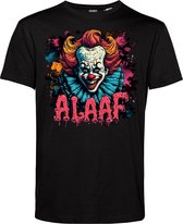 T-shirt kind Horror Alaaf | Carnavalskleding kind | Halloween Kostuum | Foute Party | Zwart | maat 116