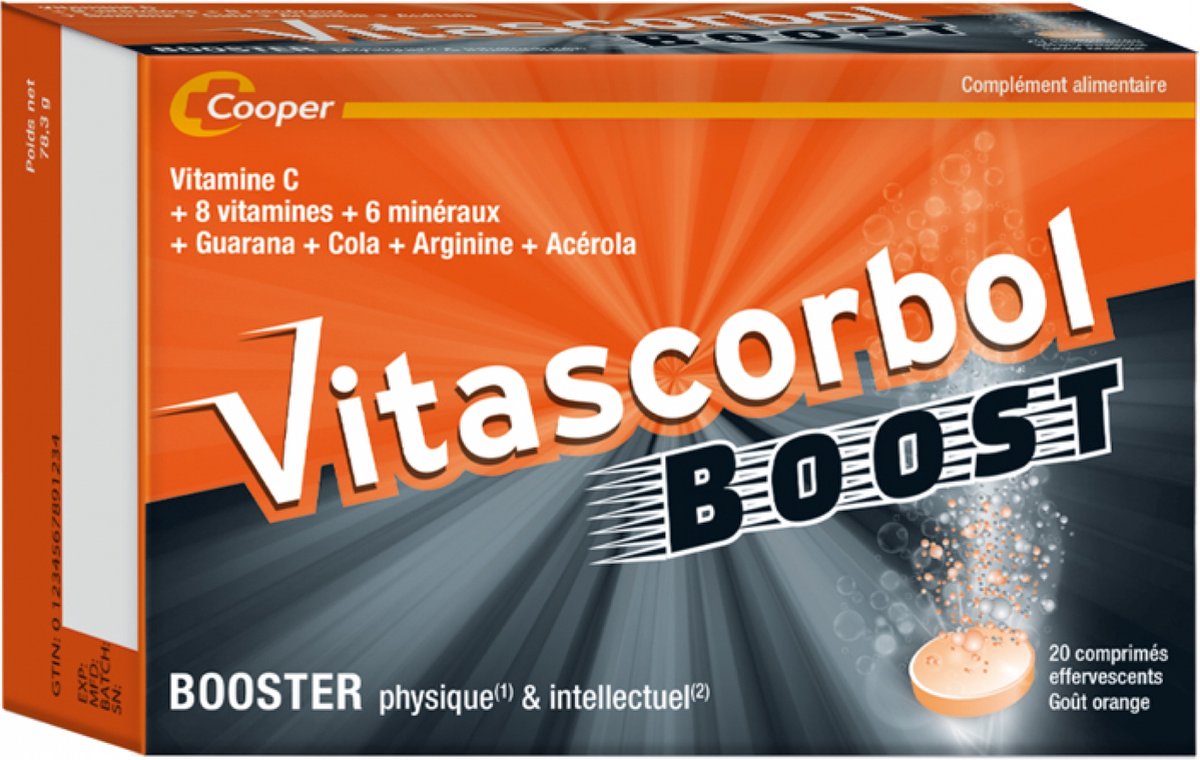 Goedkoopste Vitascorbol Boost Booster 20 Bruistabletten