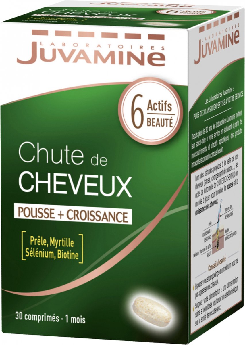 Goedkoopste Juvamine Haaruitval Groei 30 Tabletten