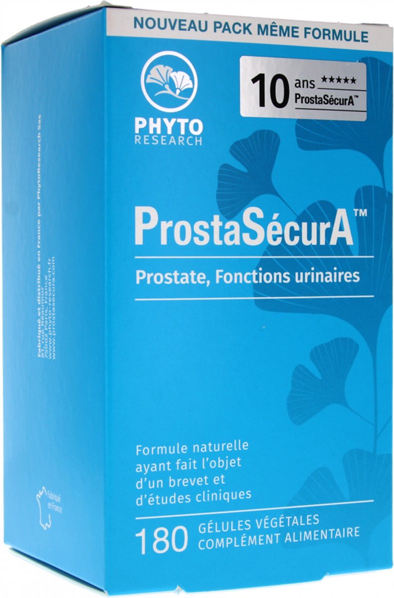 Goedkoopste Phytoresearch ProstaSécurA 180 Plantaardige Capsules