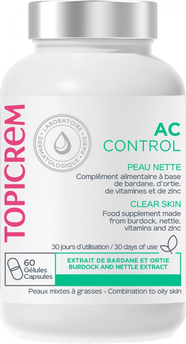 Goedkoopste Topicrem AC Control Heldere Huid 60 Capsules