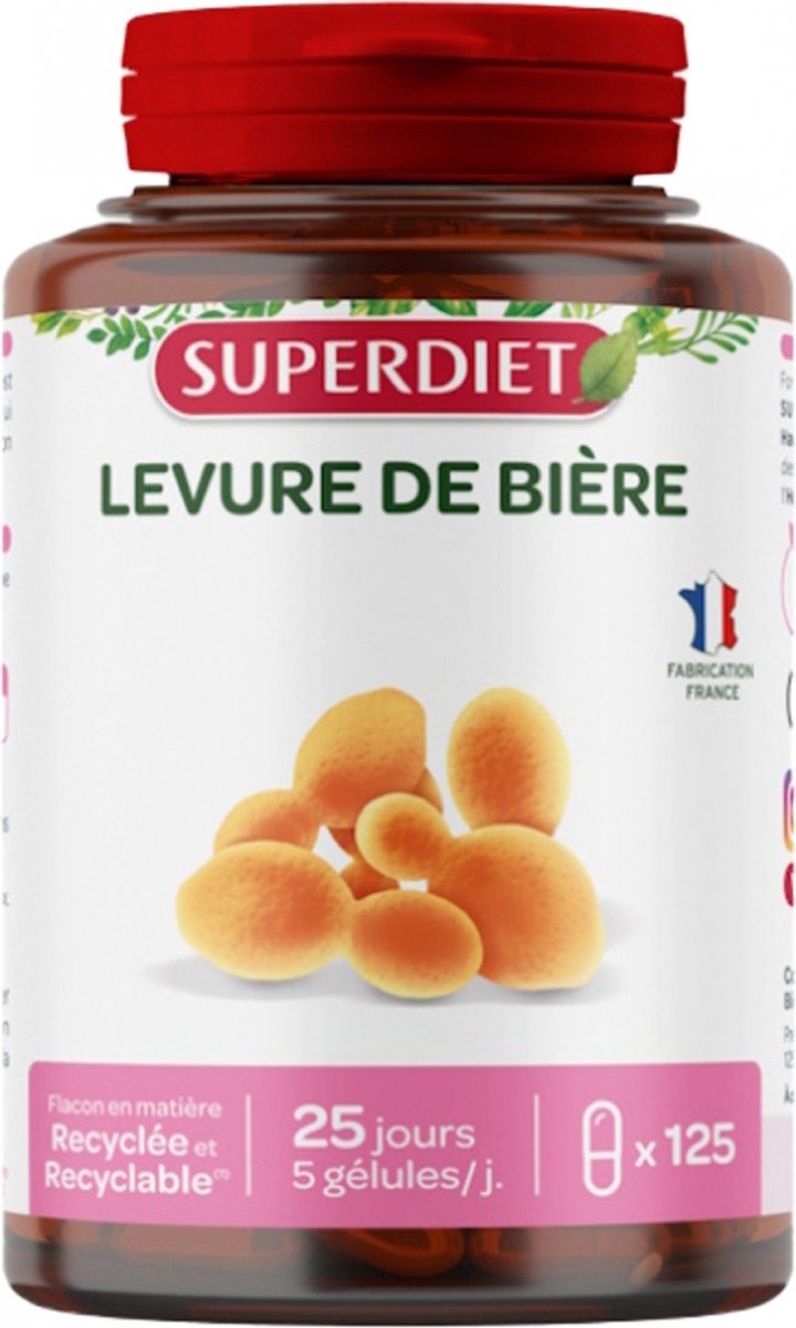Superdiet Biergist 125 Capsules