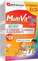 Forté Pharma MultiVit'Kids Défenses 60 Kauwtabletten
